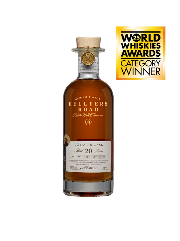 Hellyers Road Voyager Cask 20yo 54.7% 700ml