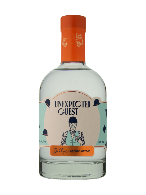 Unexpected Guest Bobbys London Dry Gin 40% 500ml
