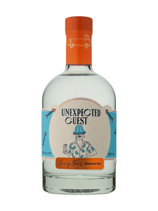 Unexpected Guest Young Toms Bathtub Gin 40% 500ml