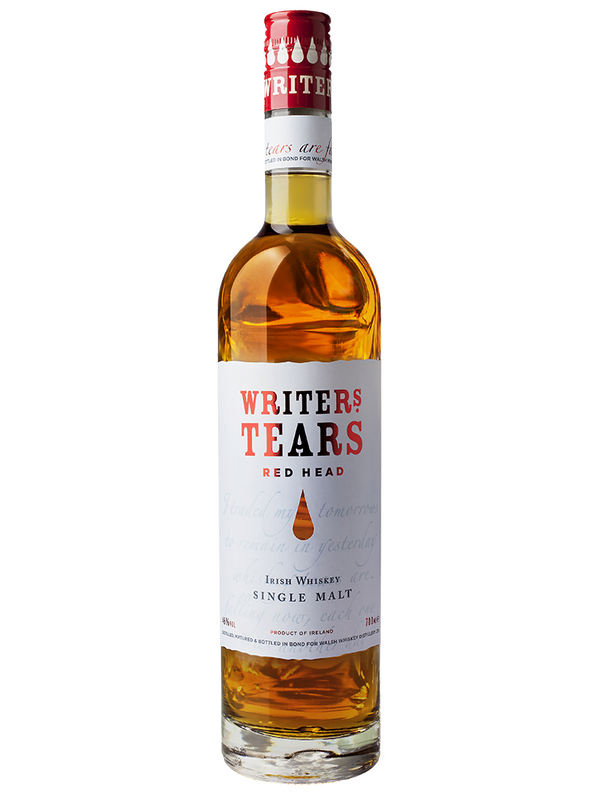 Writers Tears Red Head Irish Whiskey 46% 700ml