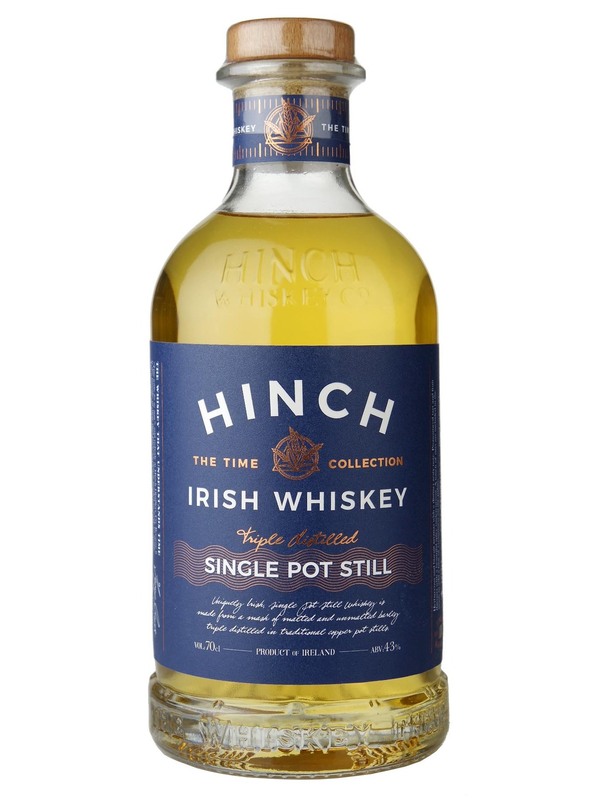 Hinch Single Pot Still Irish Whiskey 43% 700mL