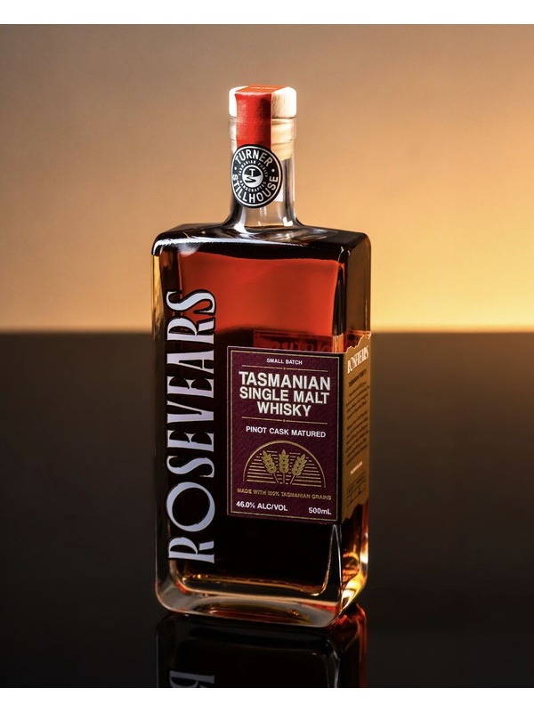 Rosevears Single Malt Whisky (Pinot cask matured) 46% 500mL