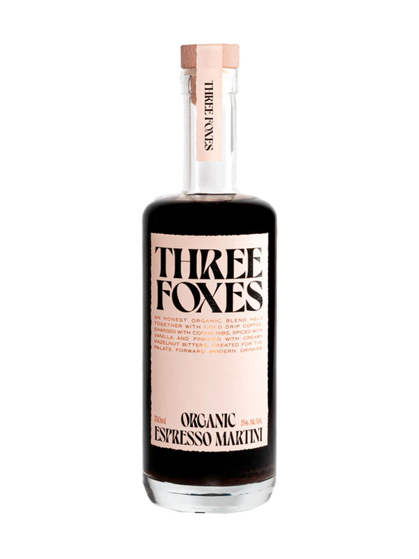 Three Foxes Organic Espresso Martini 13% 700ml